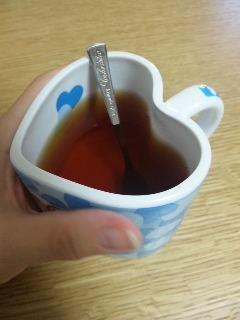 桜の紅茶にハチミツを入れて戴きました♪♪
優しい甘さと紅茶の香りに癒されました(●^^●)/ごちそうさまでした☆