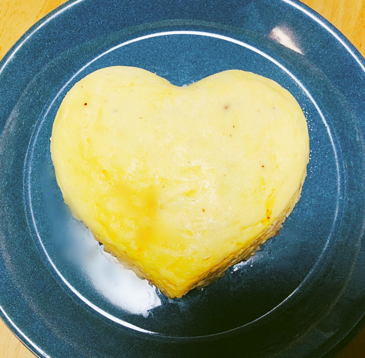 バレンタインの食卓に♡ハート型オムライス