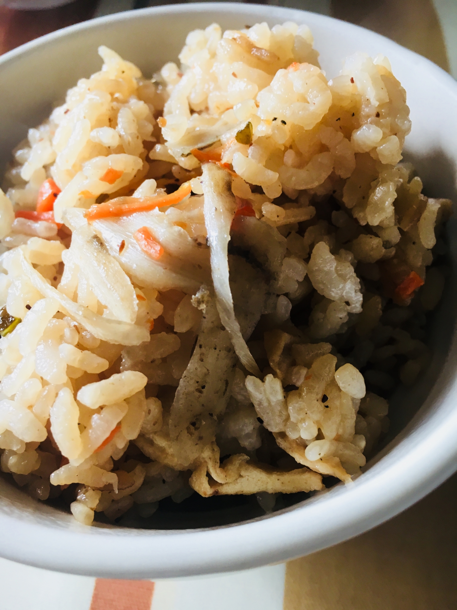 無添加！うどん屋さんが作る炊き込みご飯♪