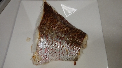 母の日にグリルで 鯛の切り身の塩焼き レシピ 作り方 By Miminaomomo 楽天レシピ
