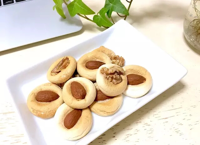 マカロン風 簡単マシュマロクッキー