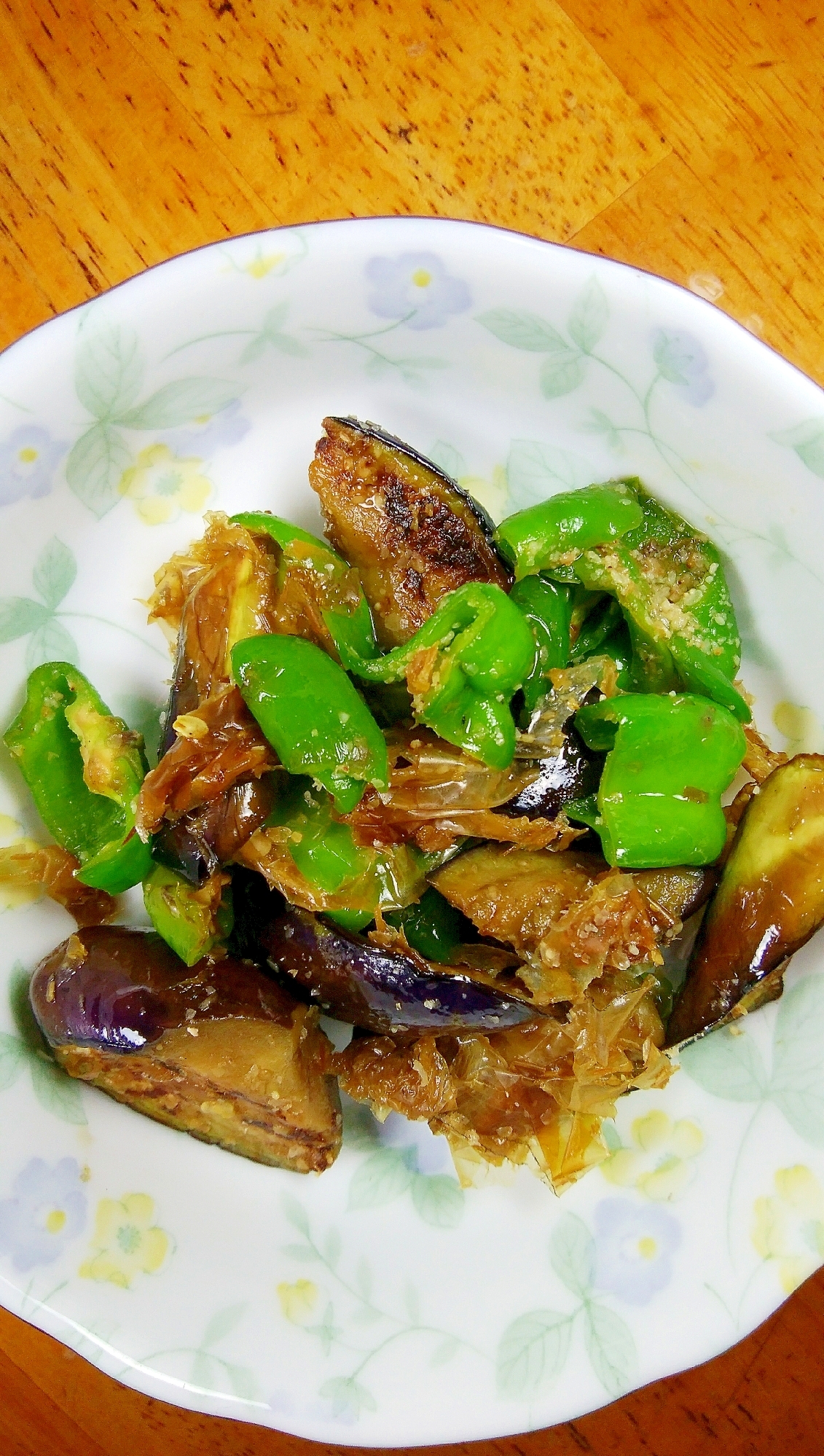 茄子とピーマンの和え物