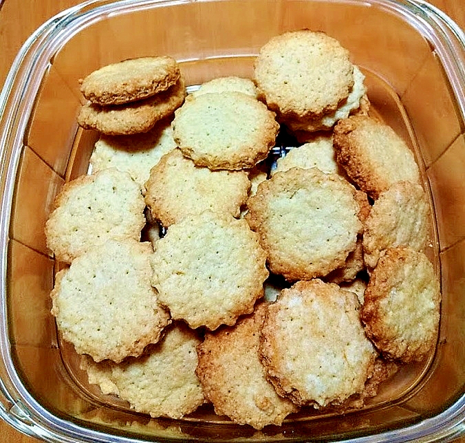 おからの固焼きクッキー