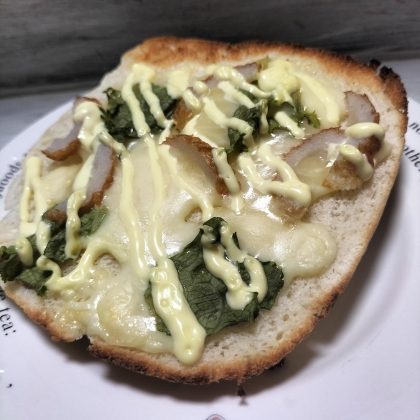 レタスピザトーストその2