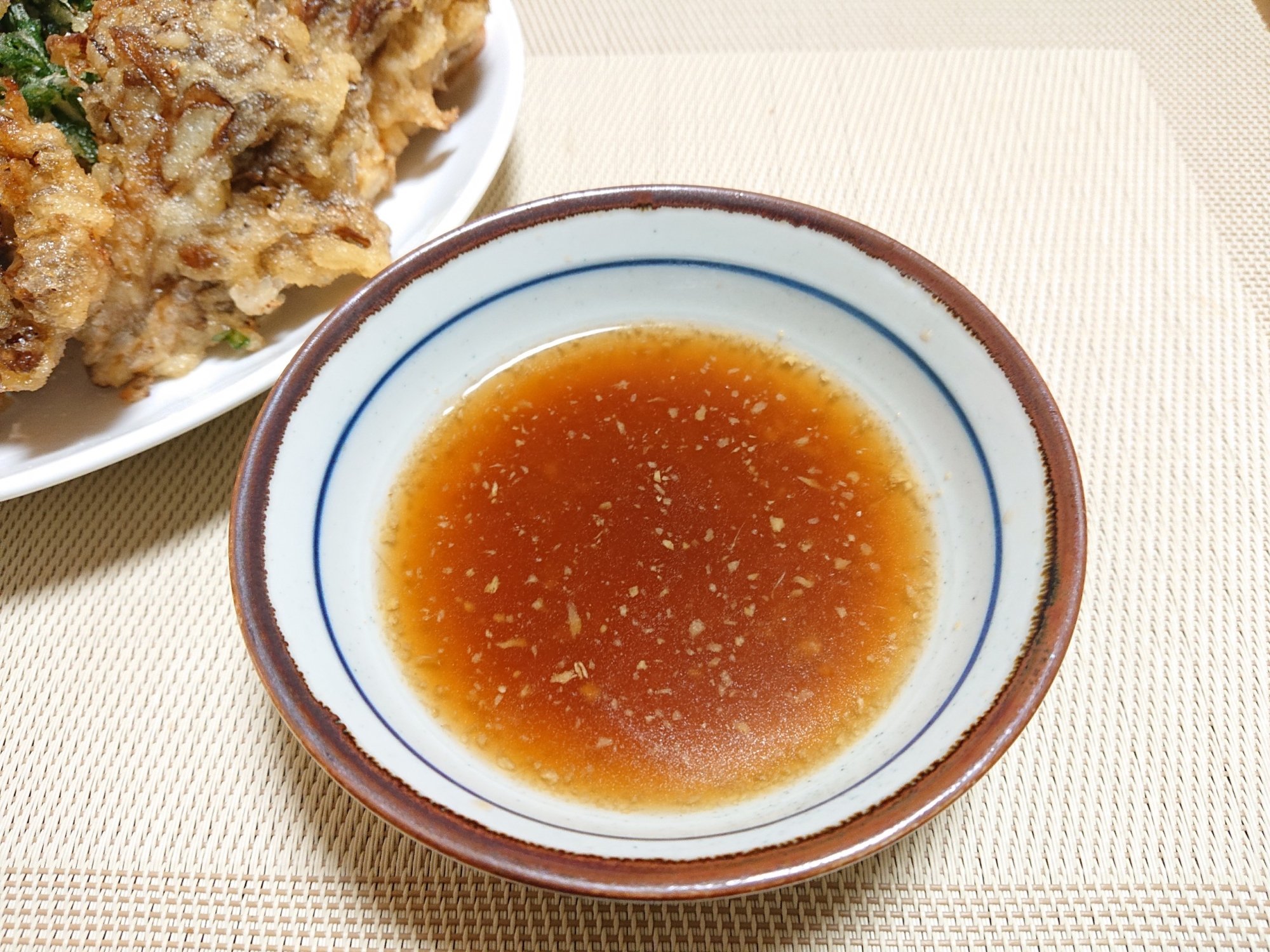 ヤマサうにソースの天ぷらつゆ