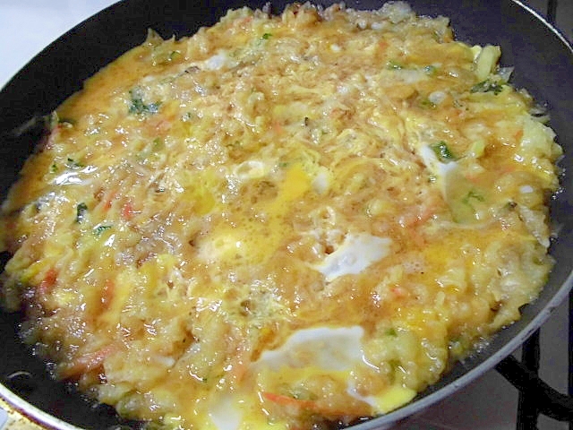 市販かき揚げの卵とじ レシピ 作り方 By Suzhoutomo 楽天レシピ