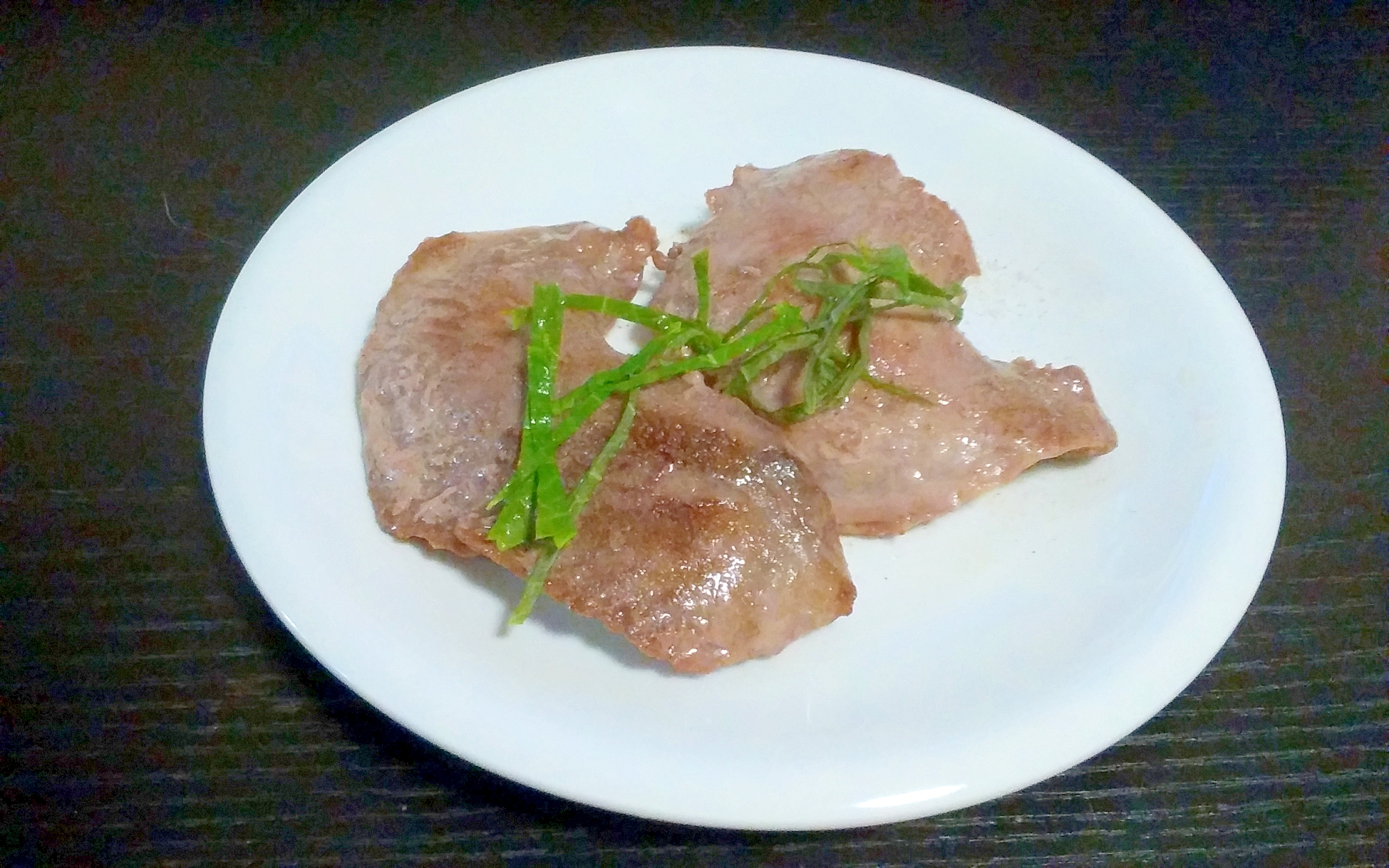 まぐろほほ肉のステーキ