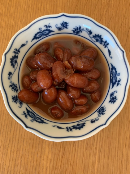 母の味☆金時お豆さん煮