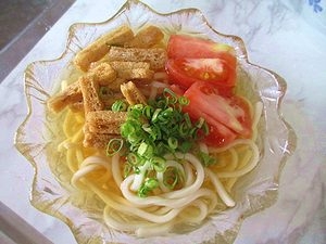 飲み干す冷やし☆ぶっかけうどん