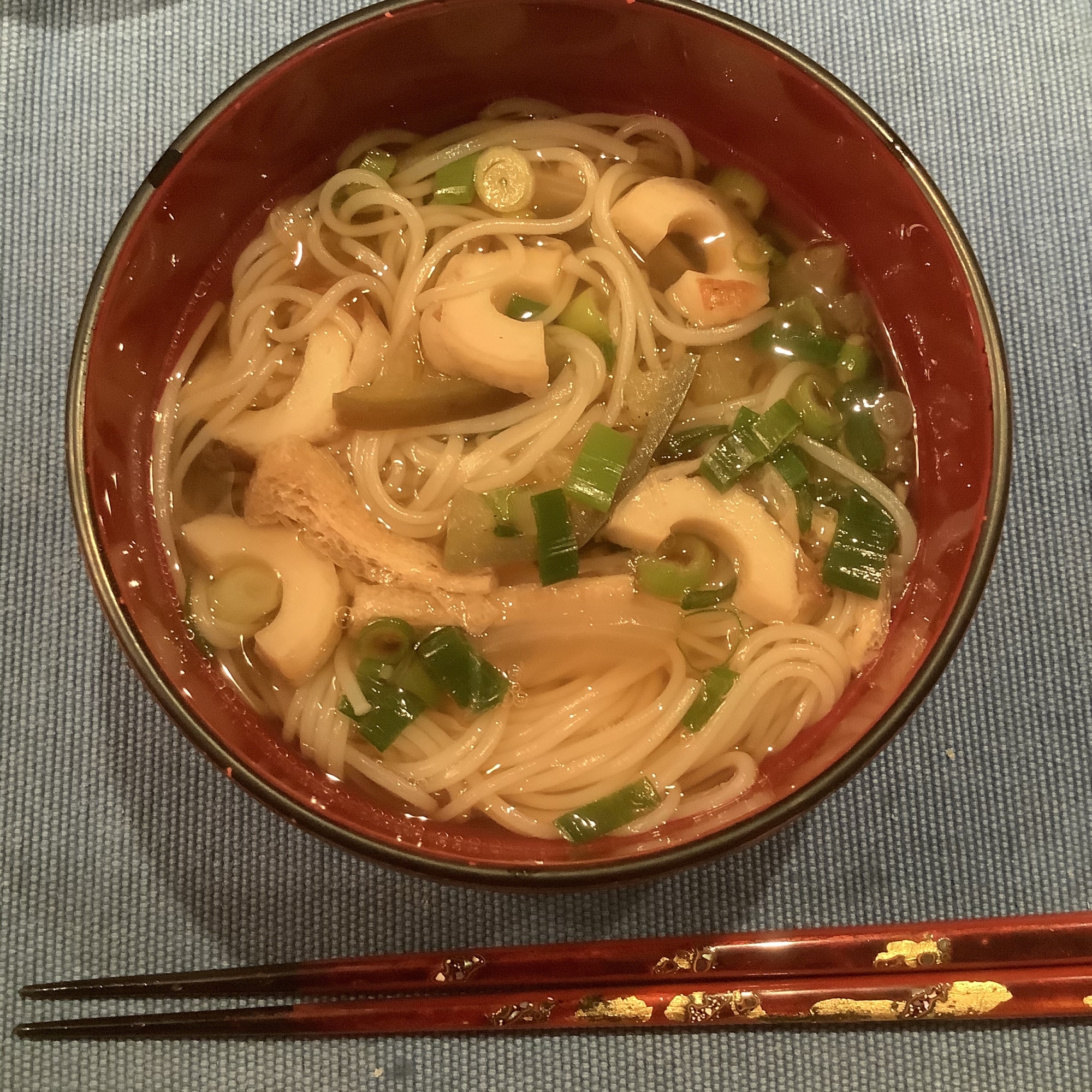 野菜たっぷりのにゅうめん