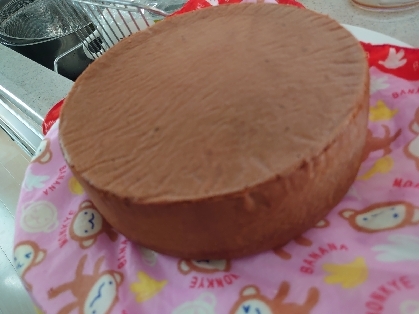 【しっとりふわふわ】ココア スポンジケーキ