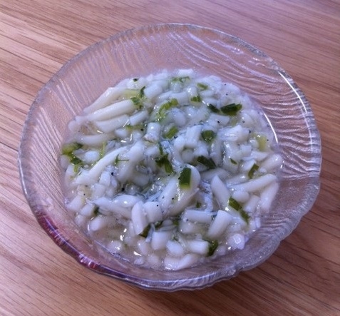 離乳食後期 じゃこ水菜うどん レシピ 作り方 By も る す け 楽天レシピ