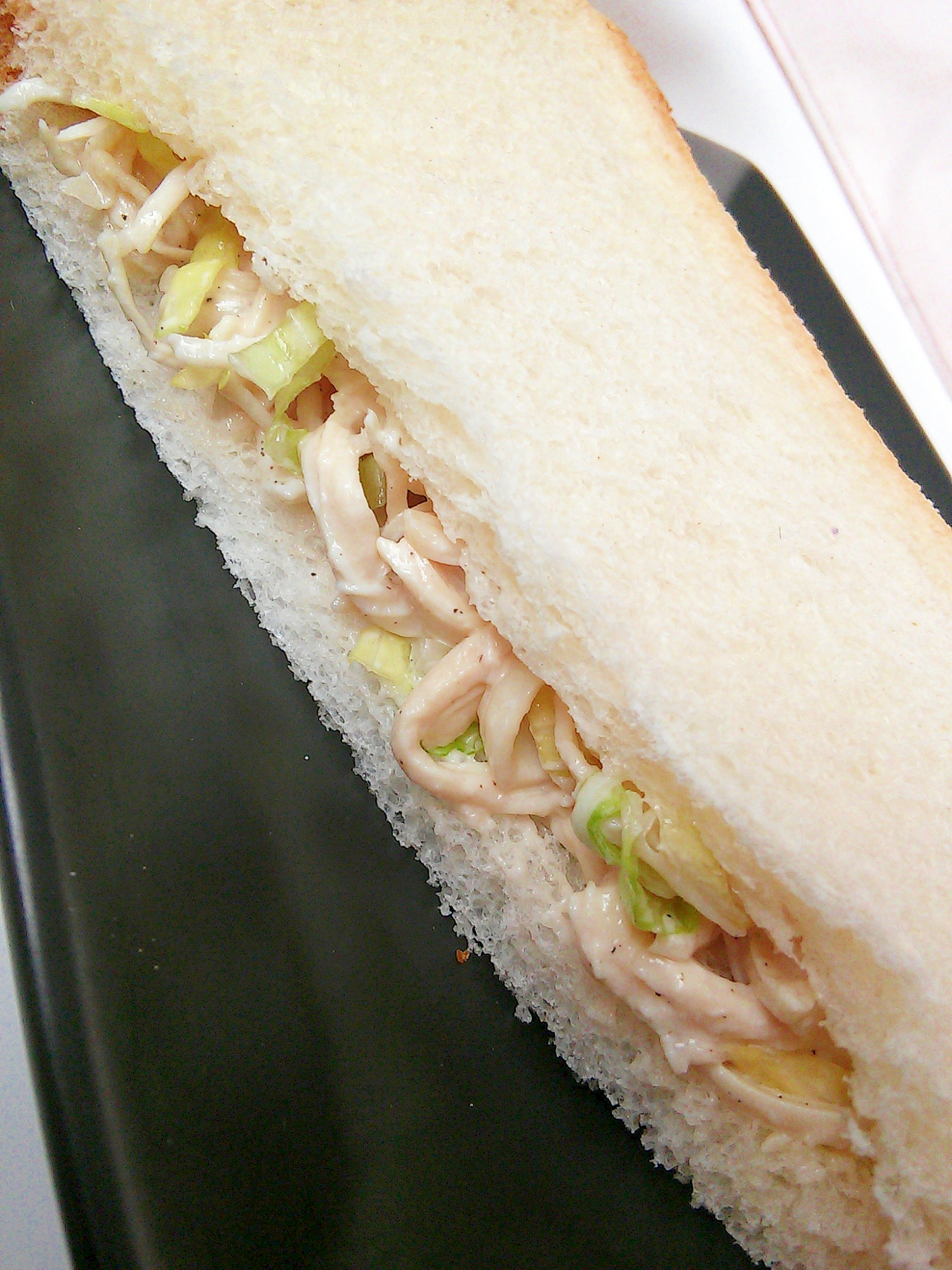 ヘルシー★白菜と鶏むね肉のポケットサンドイッチ
