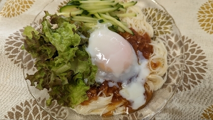 美味しい！素麺じゃじゃ麺