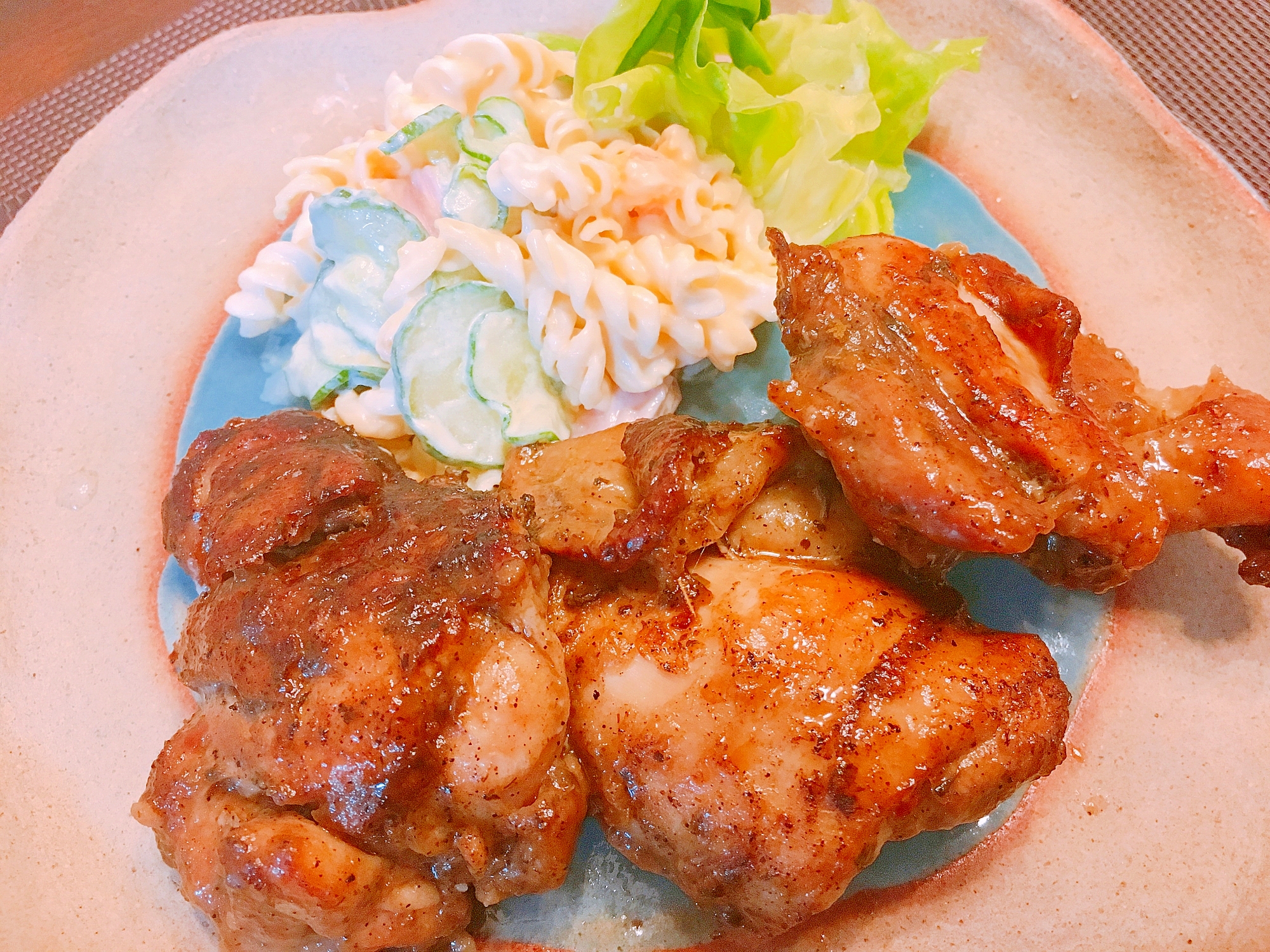 鶏のシーズニングスパイス焼き☆香り良い