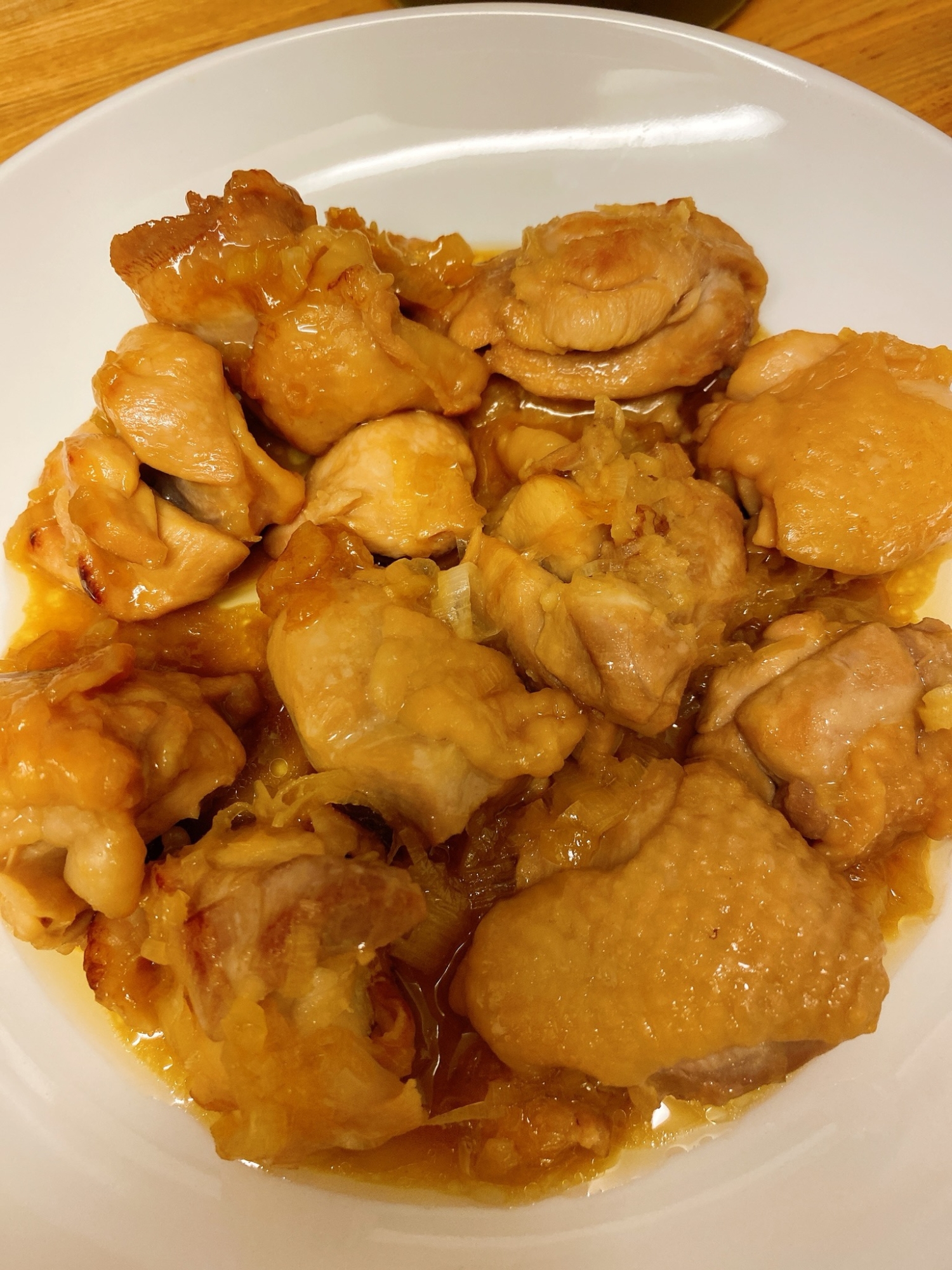 だしまろ酢で煮詰めた鶏肉 レシピ 作り方 By おちく 楽天レシピ