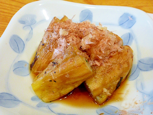 焦げ目が美味しい〜！☆焼き茄子