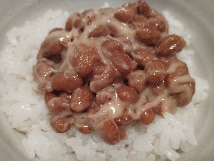 ペペロン納豆ご飯