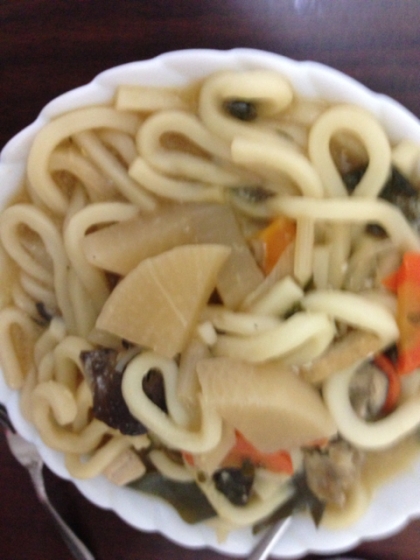 お鍋1つで♪我が家の“煮込みうどん”