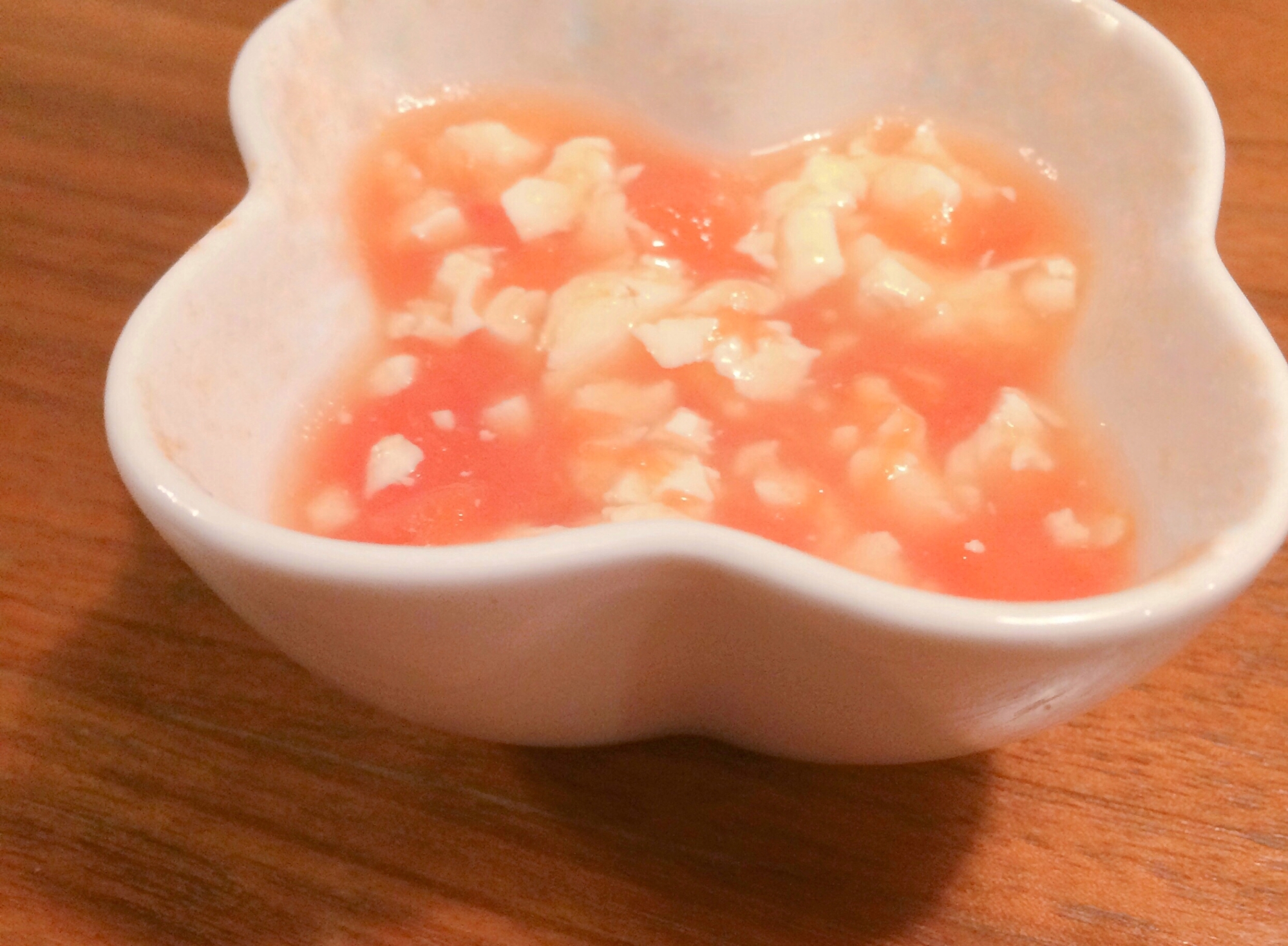 離乳食初期 トマトの白和え レシピ 作り方 By Sato 楽天レシピ