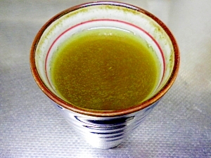 ほっこり・・・！　緑茶＆青汁