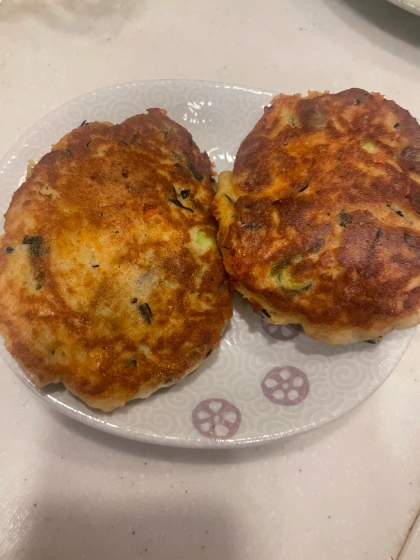 卯の花リメイク！具沢山なヘルシーおからハンバーグ