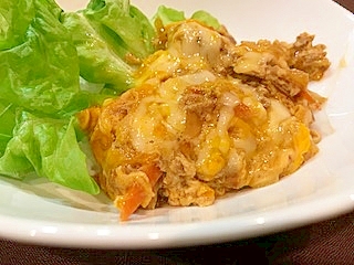 ツナとチーズの卵どんぶり レシピ 作り方 By ともまる 楽天レシピ