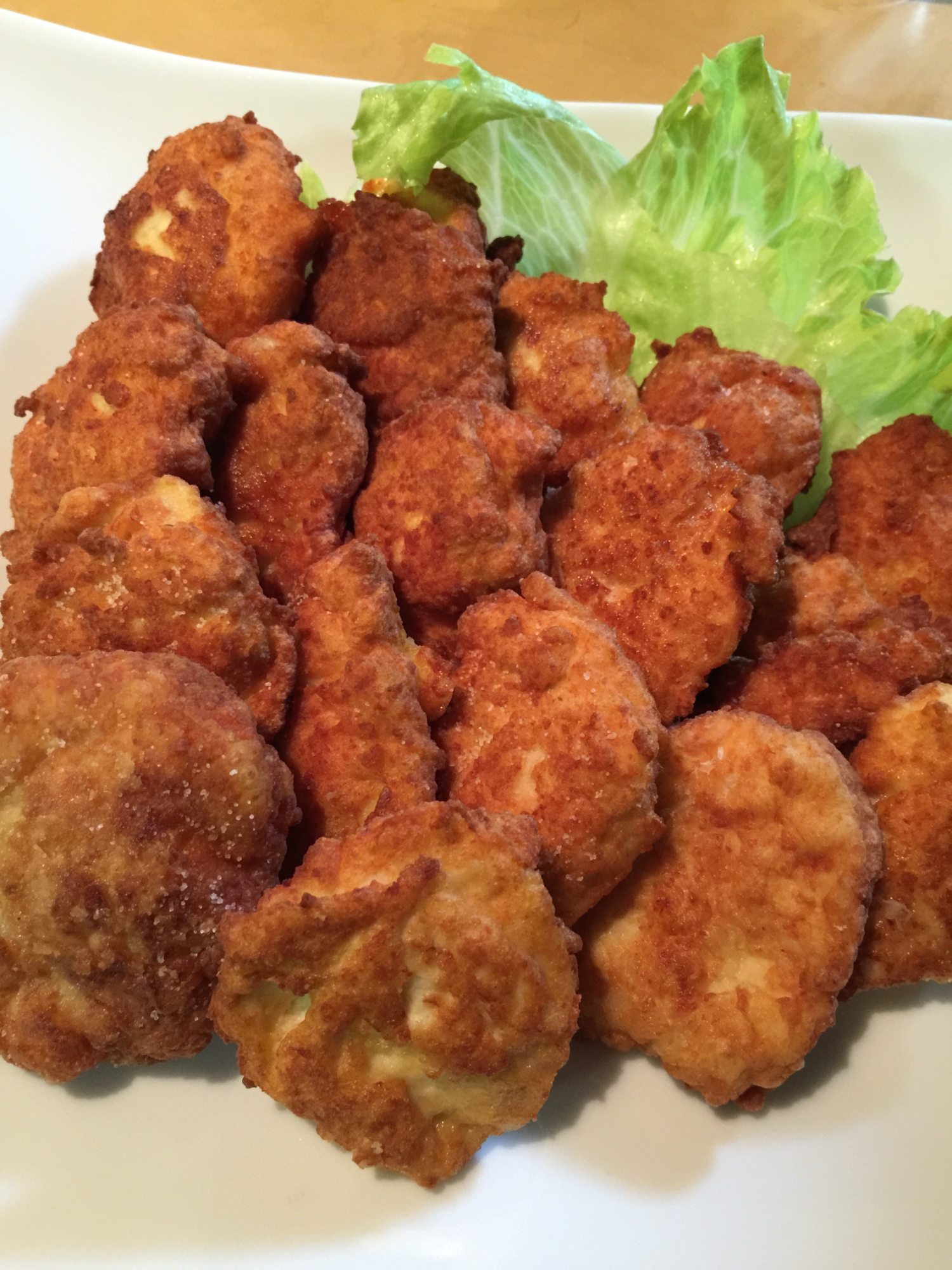 豆腐でフワフワ チキンナゲット