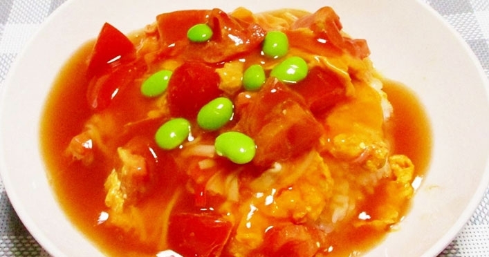 優秀レシピ（4）爽やかな酸味が◎トマト天津飯