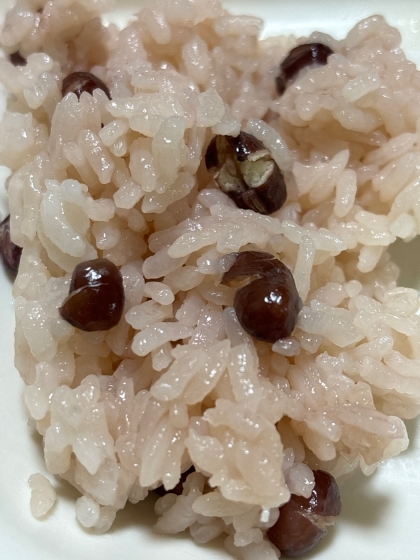 炊飯器で簡単お赤飯