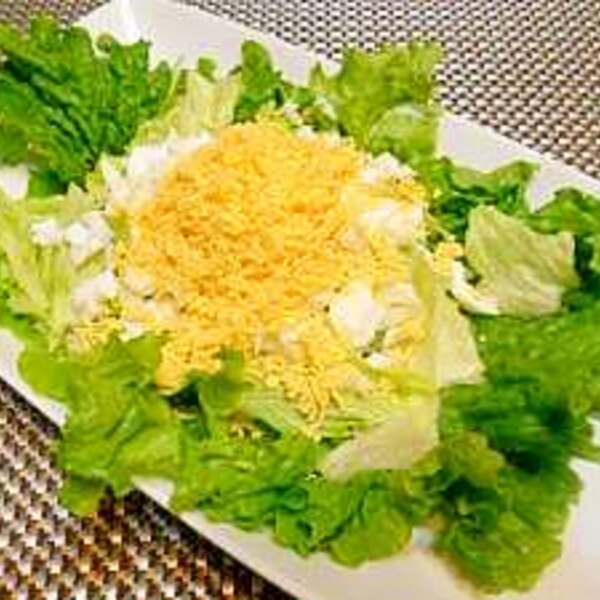 ゆで卵で 菜の花畑のサラダ レシピ 作り方 By Rose24 楽天レシピ ゆで卵で 菜の花畑のサラダ レシピ 作り方 By Rose24 楽天レシピ