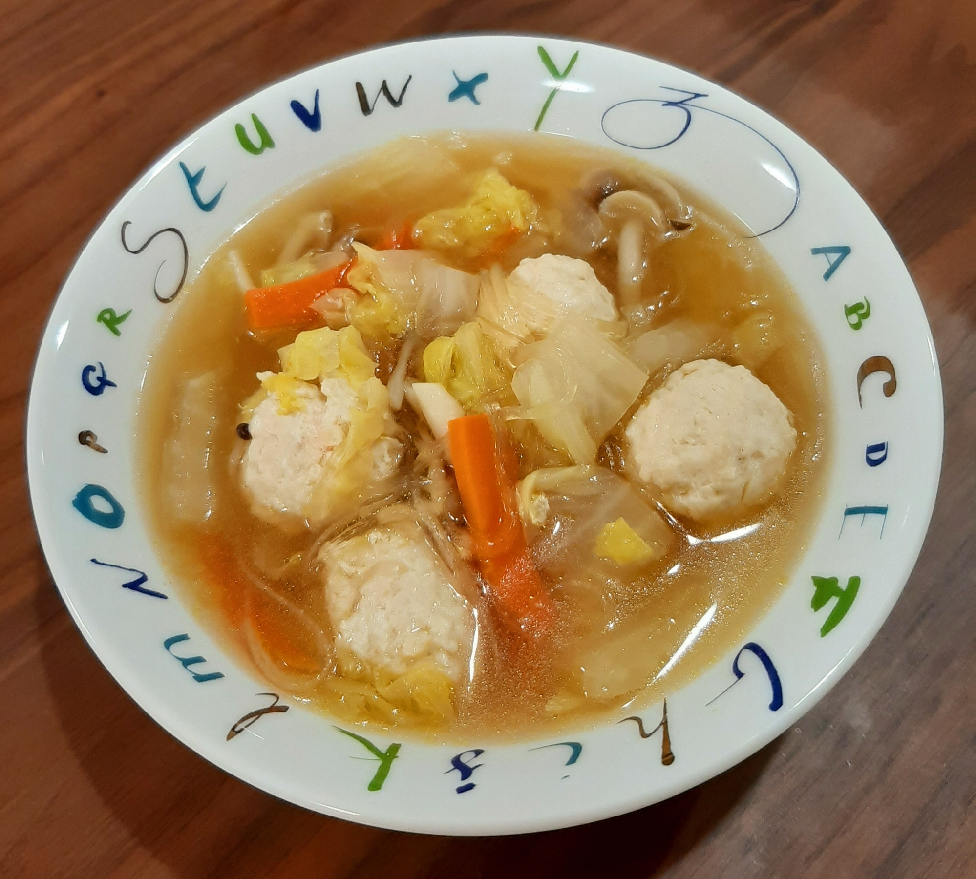 鶏つみれの具だくさんスープ レシピ 作り方 By くるみぱんこ 楽天レシピ