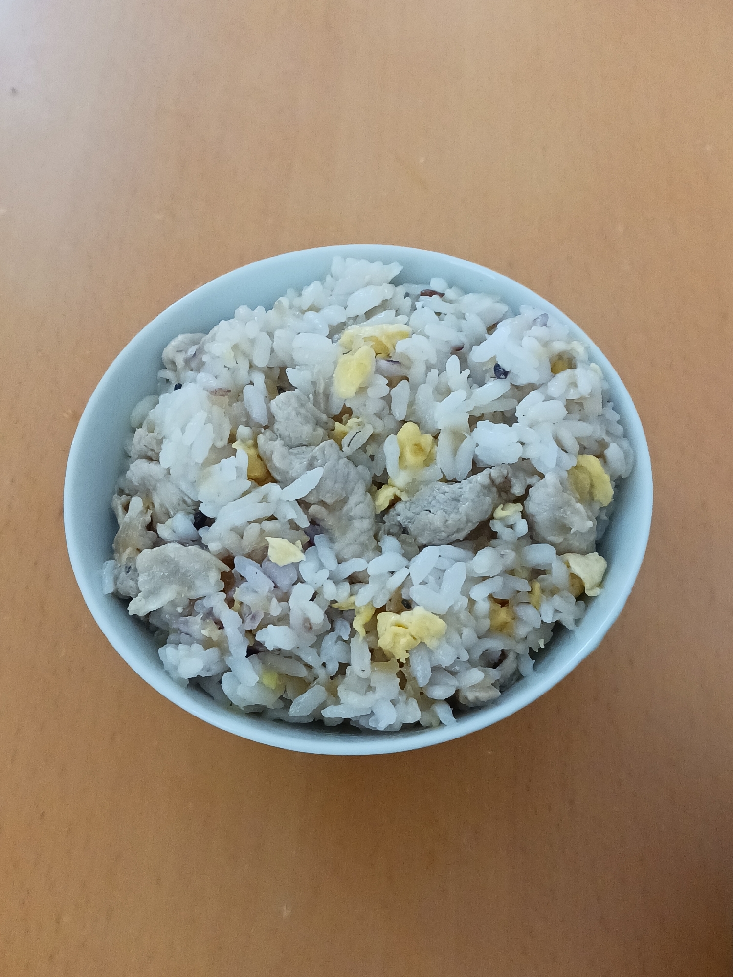豚と玉子の混ぜご飯