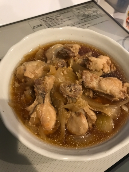 とっても簡単で美味しく出来ました！活力鍋×手羽元の料理が好きでレパートリーが増えて嬉しいです！また作りたいです♬