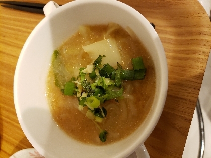 白滝の味噌スープ＋＋（ダイエットラーメンにも♪）