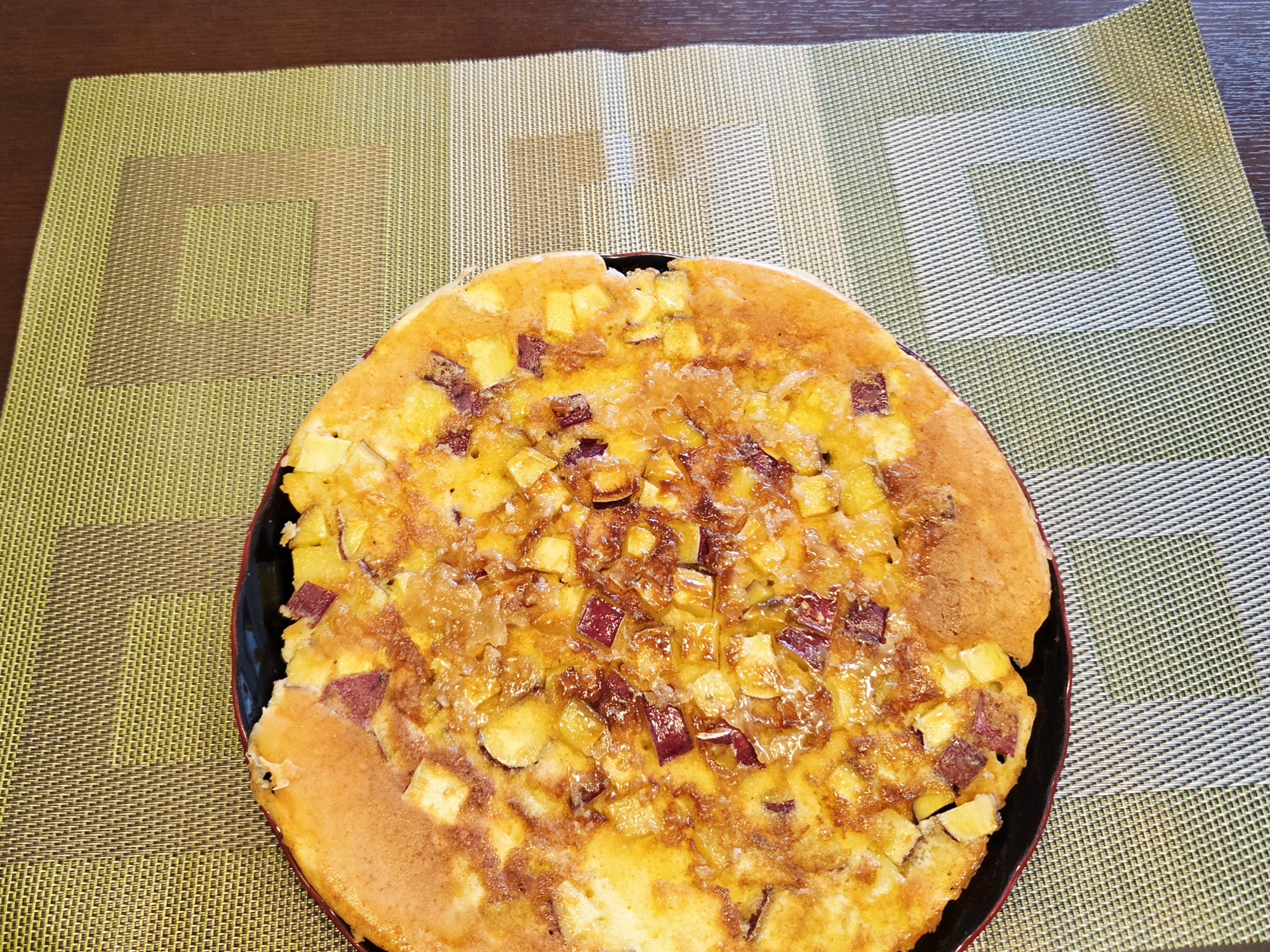 フライパンで作る！さつまいもケーキ