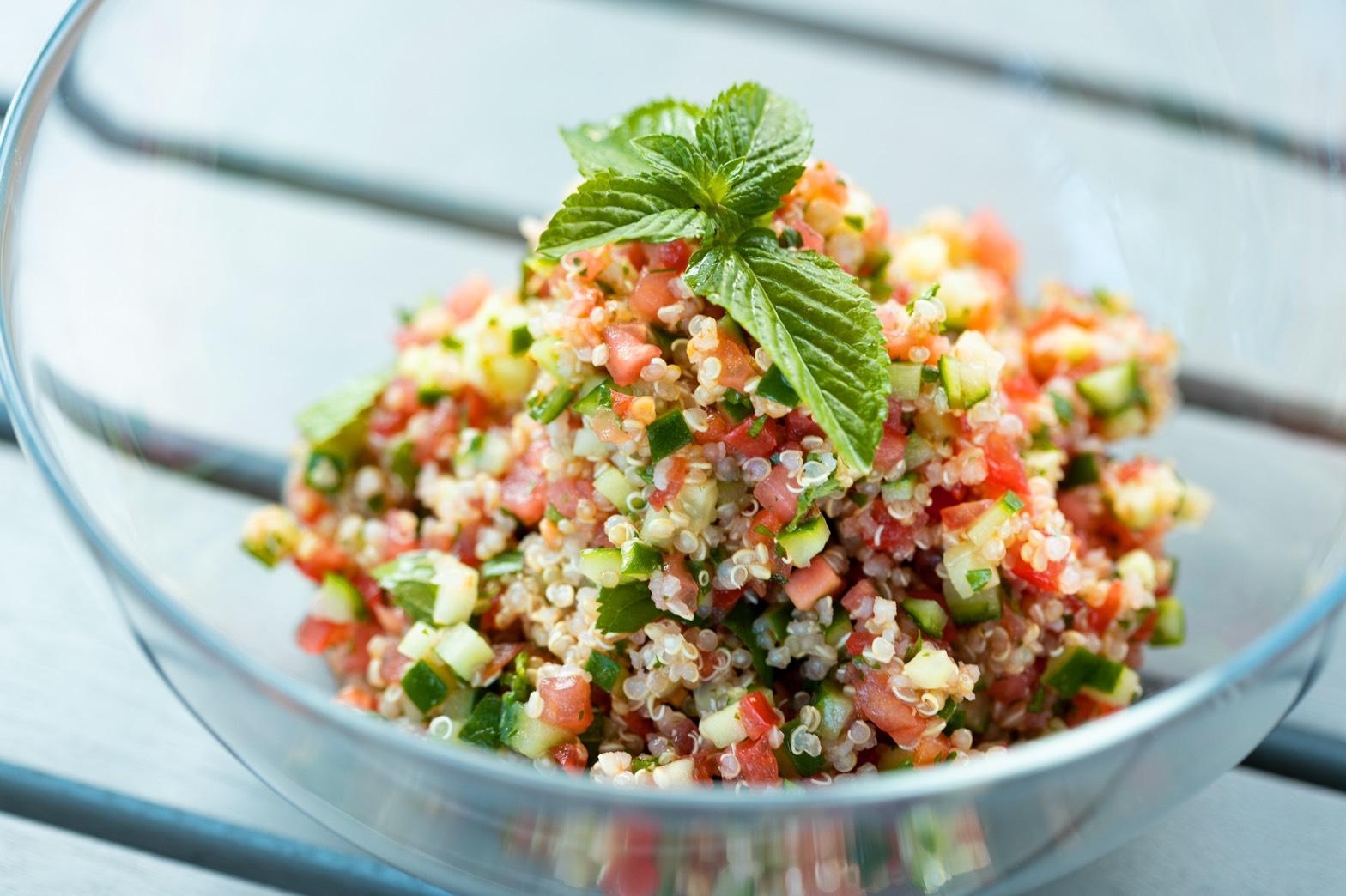 スーパーフードで作る キヌアとミントのタブレ レシピ 作り方 By シェフあて 楽天レシピ スーパーフードで作る キヌアとミントのタブレ レシピ 作り方 By シェフあて 楽天レシピ