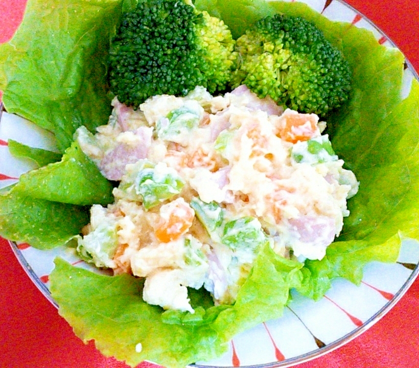 ブロッコリーの茎と魚ニソのポテトサラダ レシピ 作り方 By のん７８６ 楽天レシピ