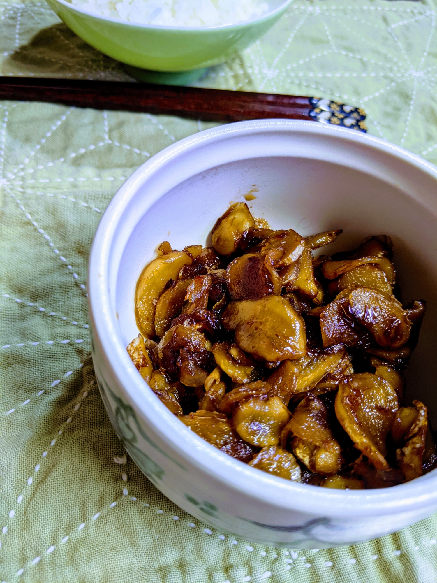 生姜の佃煮　〜ごはんのお供に〜