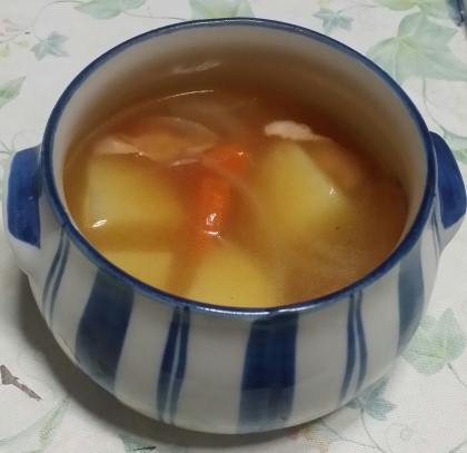 簡単にできてお野菜もたっぷりとれていいですね！
ごちそうさまです(●´ω｀●)