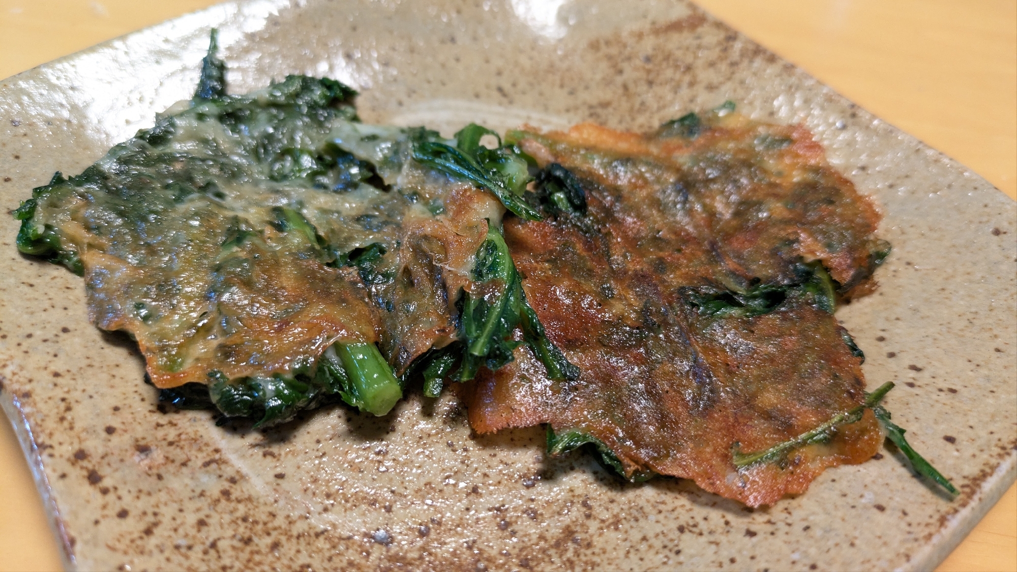 春菊嫌いな自分へ☆春菊のチーズ焼き