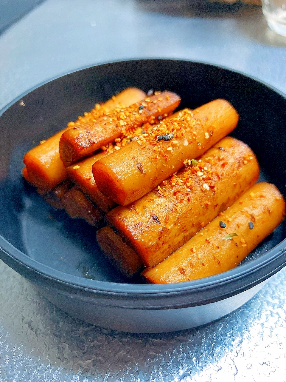 食感重視◎ごぼうの黒酢煮