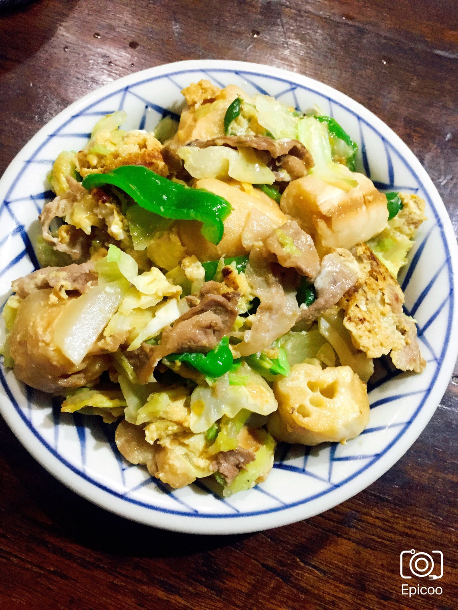 麺つゆで簡単 麩チャンプルー