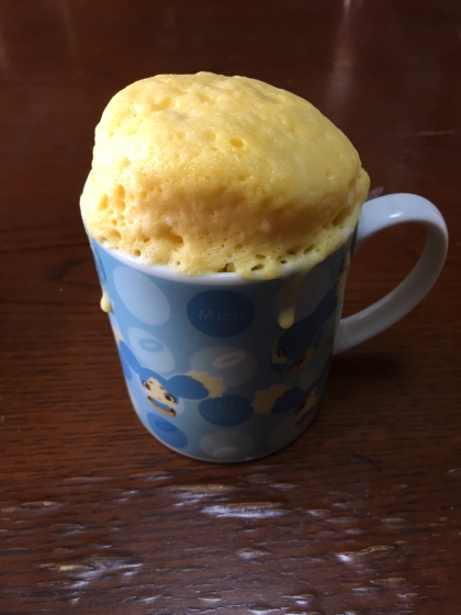 モコモコ すごく膨らむマグカップケーキ レシピ 作り方 By Ryuya1984 楽天レシピ