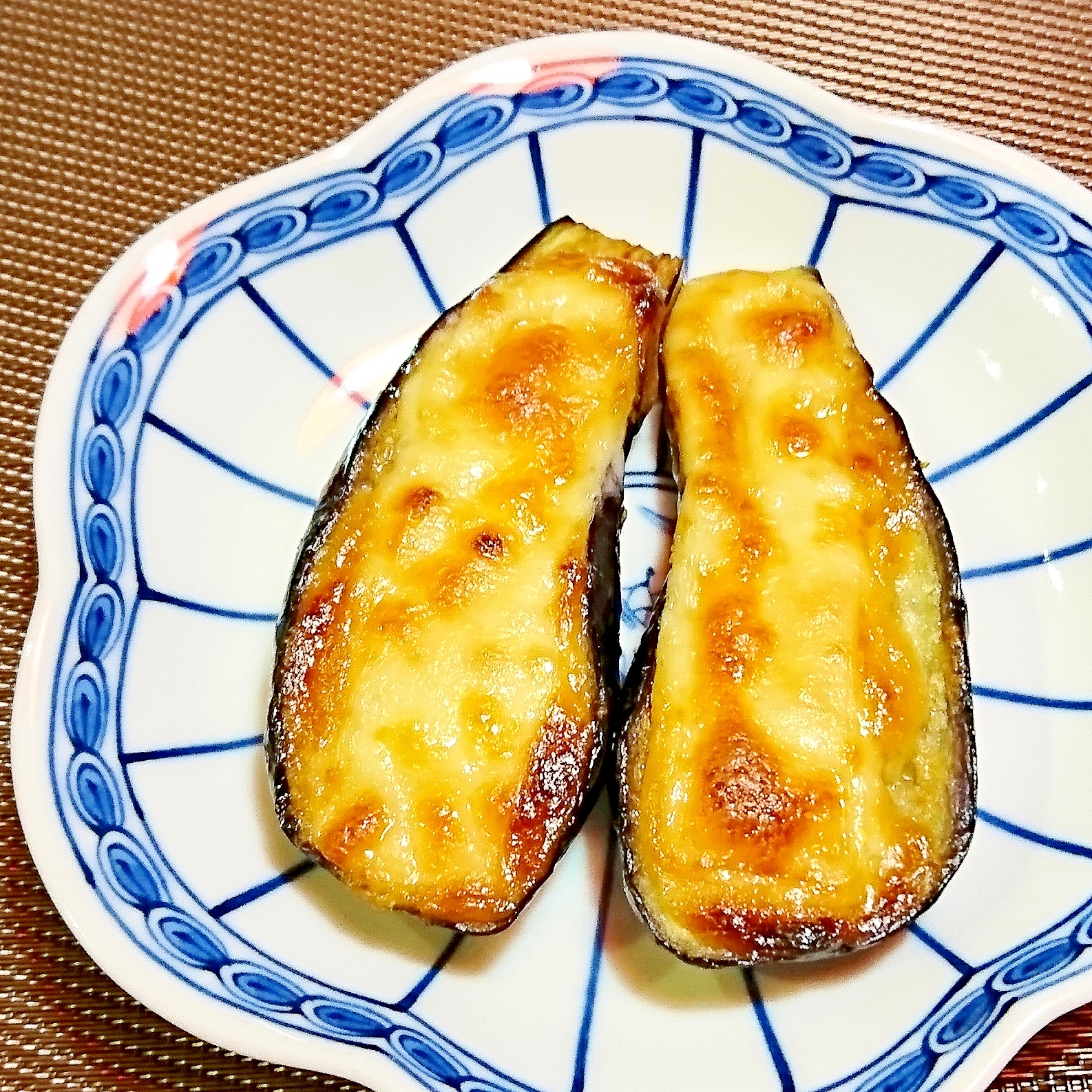 茄子（埼玉県産）の味噌マヨチーズ焼き