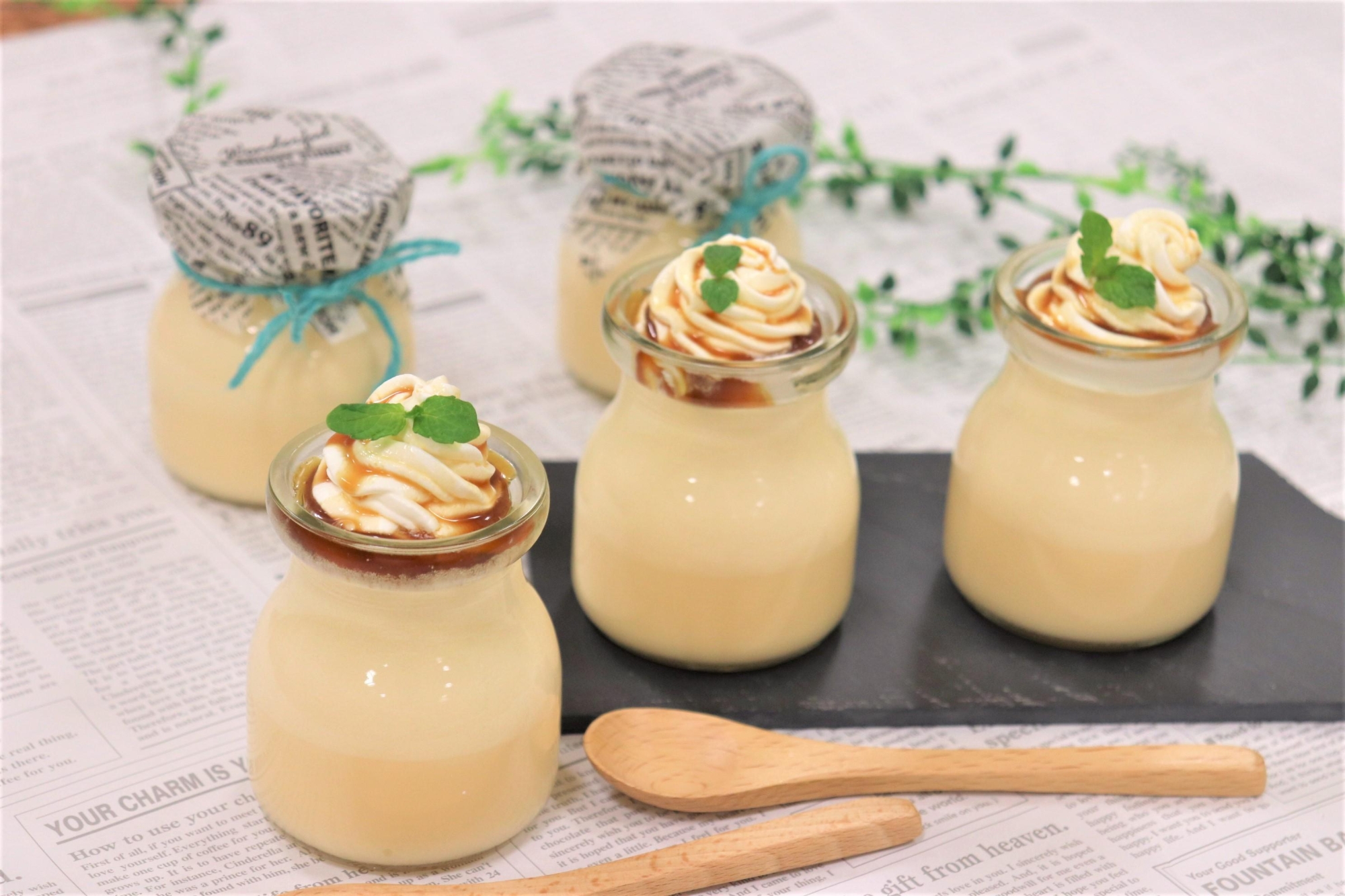 とろける瓶プリン