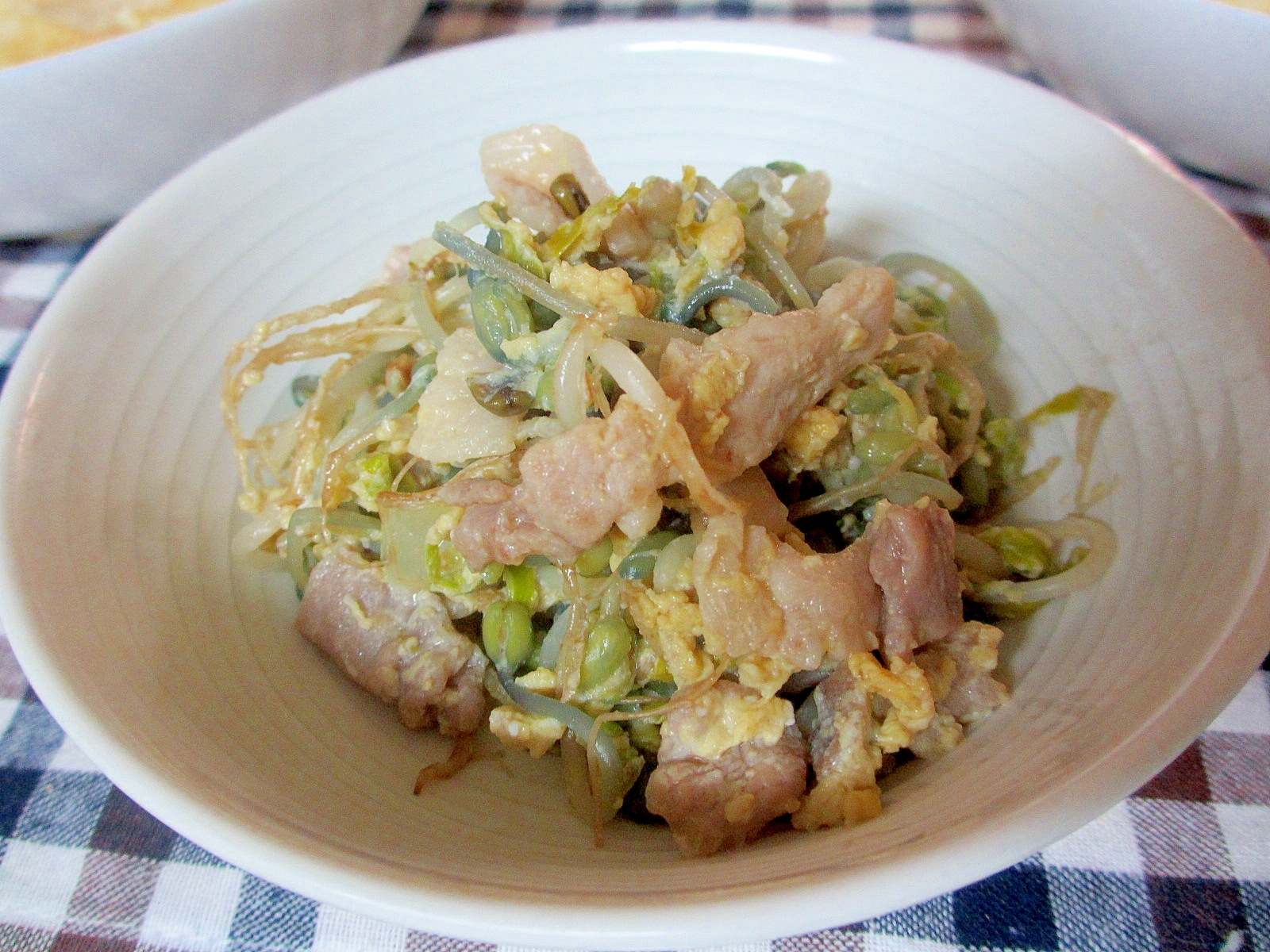 豚肉 もやし 卵の生姜炒め レシピ 作り方 By Mococo05 楽天レシピ