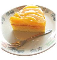 桃の缶詰使用！ひんやり夏のムースケーキ