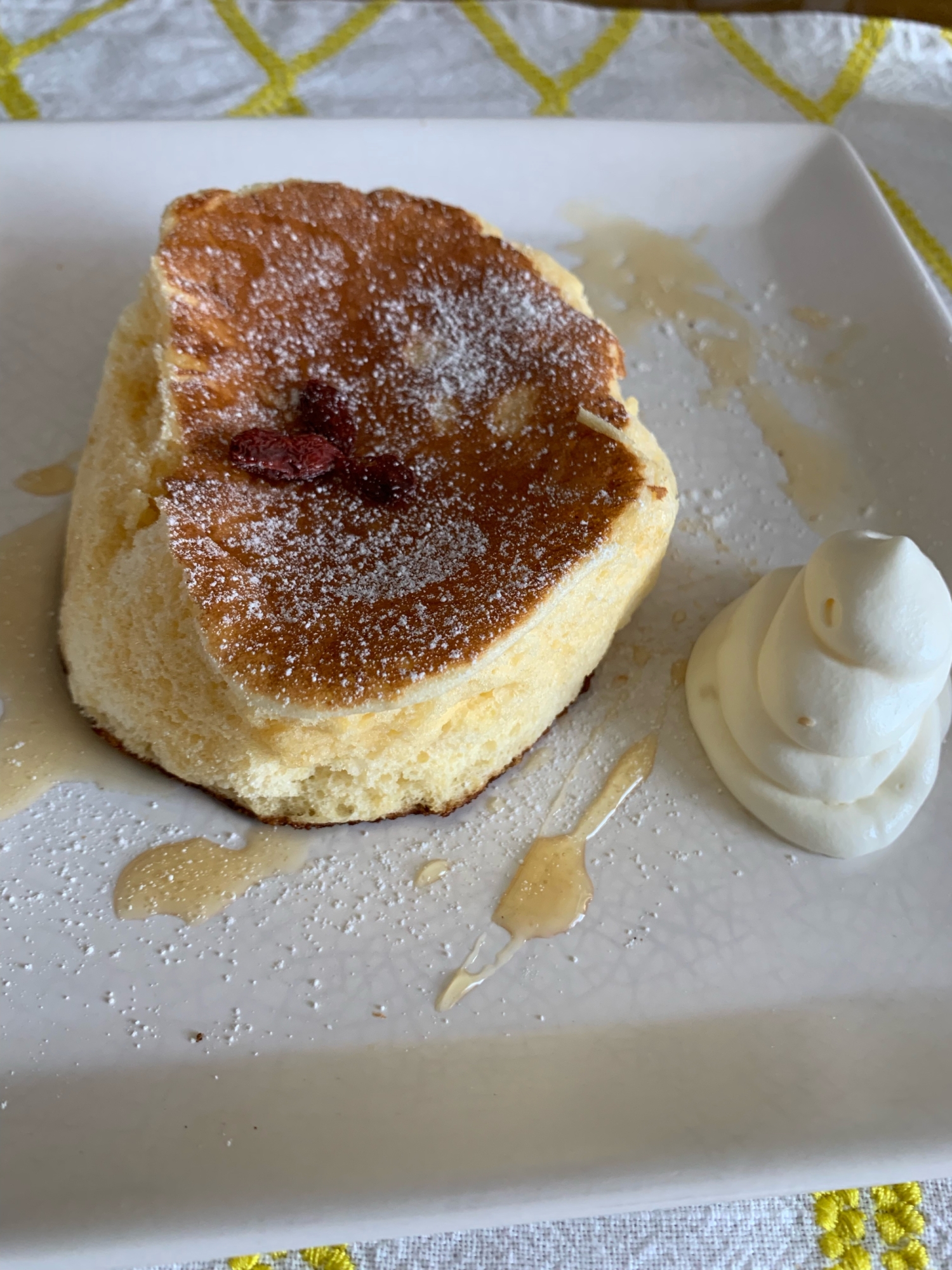 手作りリコッタチーズのパンケーキ レシピ 作り方 By シオン 楽天レシピ