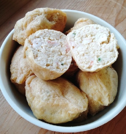 おからと鶏肉の巾着煮　お弁当や朝食に！